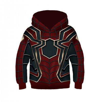 spider man in hoodie