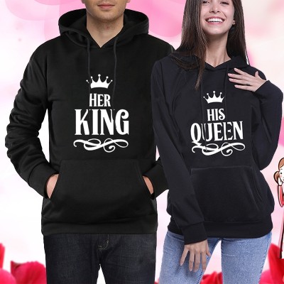his queen and her king hoodies